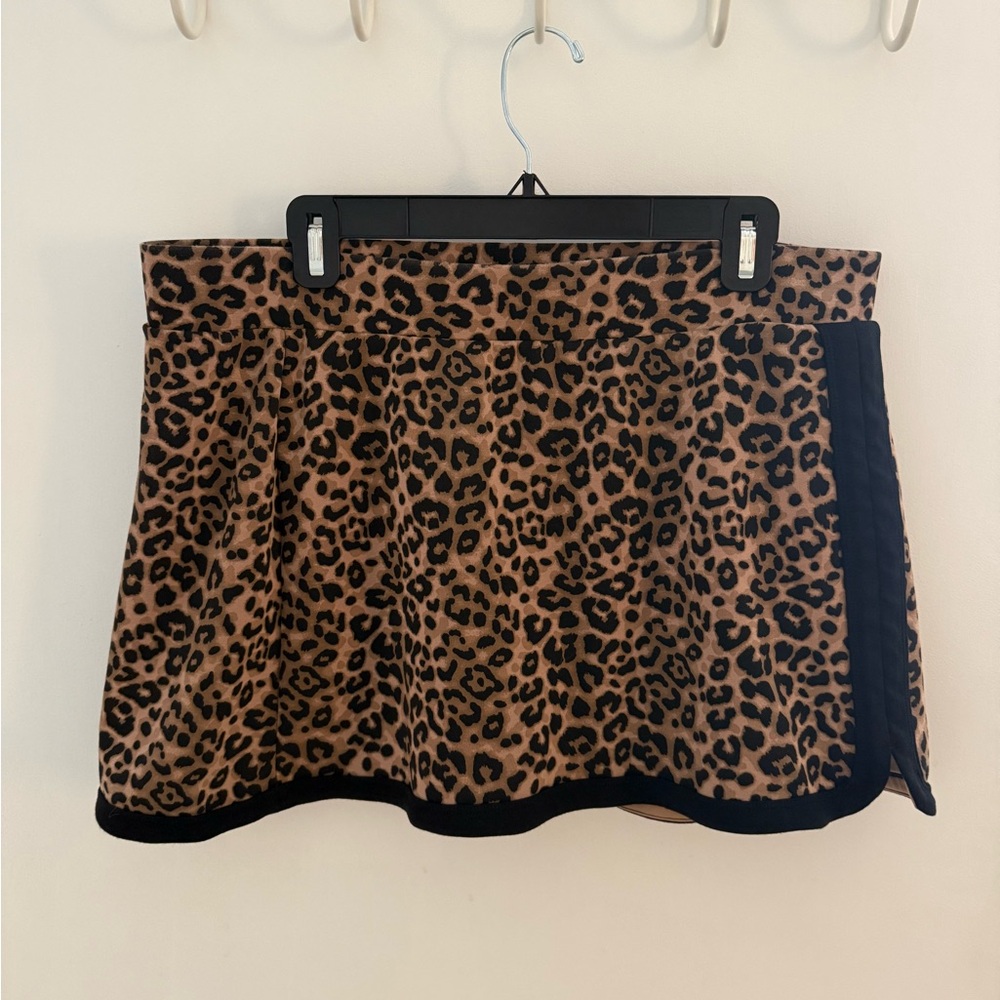Joy Lab Leopard Print Women's Skirt Size XL